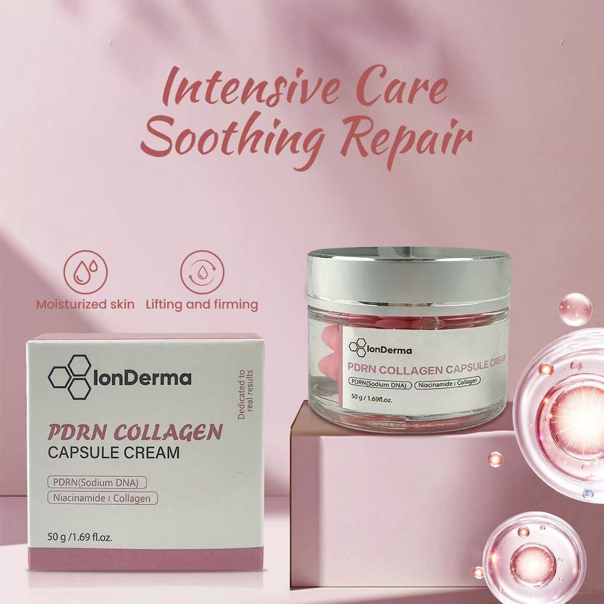 PDRN Collagen Repair Cream – Hydrating & Anti-Aging Face Moisturizer